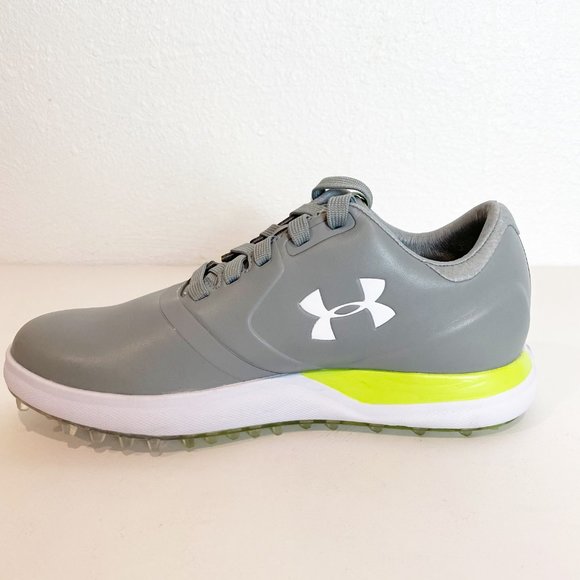 Under Armour WMNS Spikeless Golf Shoes Grey Size 5 - Picture 3 of 9